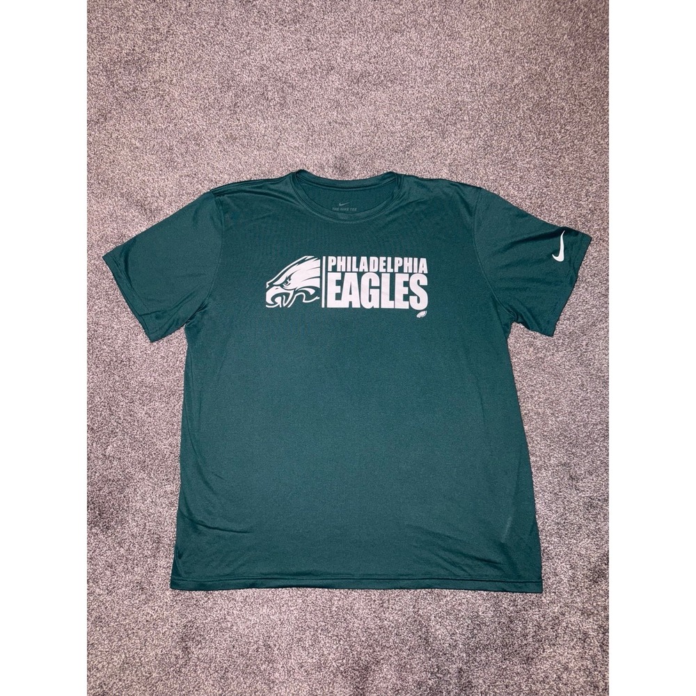 The Nike Tee - Philadelphia Eagles Men's Green Short Sleeve Shirt Size XXL